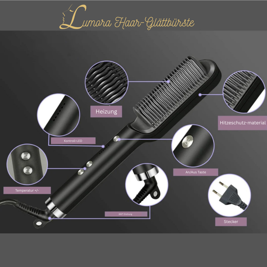 Lumora Haar-Glättbürste