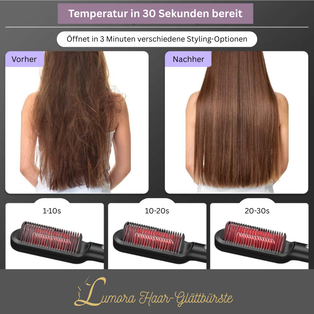 Lumora Haar-Glättbürste